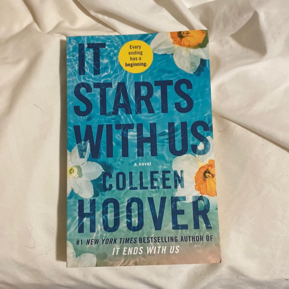 It Starts With Us Book New Never opened